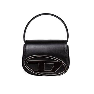 Diesel Black 1Dr Leather Handbag - NWT
